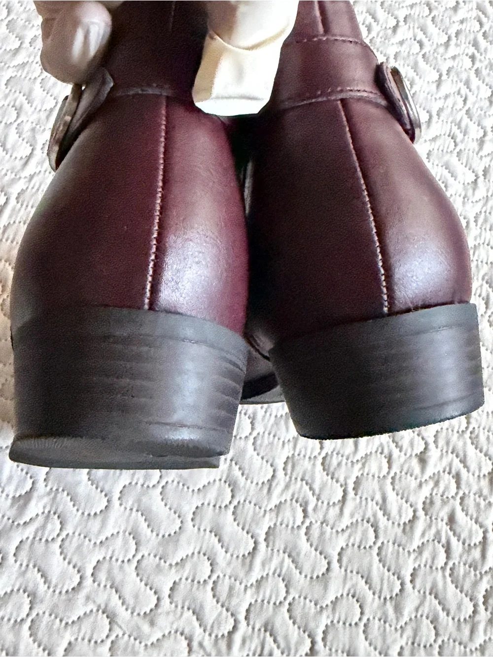 St. John’s Bay Rayford Dark Wine Ankle Boots Size 9.5W NWOT